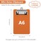 Bewudy 4 Pack Small Clipboards 4 x 6 Inch Mini Clip Board Notepads Clipboard Letter Size Plastic Pocket Clipboard with Low Profile Clip for Office Classroom Supplies4 Color A