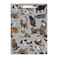 Britimes Clipboard Decorative Office School Hardboard Wood Nursing Clip Board and Pad for Standard A4 Letter Size Various Pets Animal Cats 126 X 89