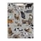 Britimes Clipboard Decorative Office School Hardboard Wood Nursing Clip Board and Pad for Standard A4 Letter Size Various Pets Animal Cats 126 X 89
