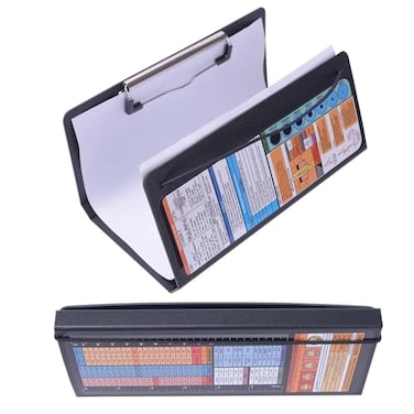 CGRAPnunu CGPAPnunu Nursing Clipboard Foldable2PacksNurse ClipboardsFoldableFoldingFolderMedical ClipboardPocket Size6Medical Cheat SheetFits for Medical StaffPlasticBlack