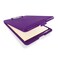 Super Z Clipboard with Storage Slim Folding for Nursing Teachers Coaches Office Plastic Heavy Duty with Pen Holder 95 x 135 Purple