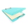 Super Z Clipboard with Storage Slim Folding for Nursing Teachers Coaches Office Plastic Heavy Duty with Pen Holder 95 x 135 Turquoise