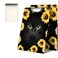 CGFGHHUY Clipboards Cute Sunflower Cat Pattern Design Clip Board 9 x 125 inch with Low Profile Metal ClipClipboard for Students Classroom OfficeWomen Menwith to do List Notepad