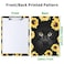 CGFGHHUY Clipboards Cute Sunflower Cat Pattern Design Clip Board 9 x 125 inch with Low Profile Metal ClipClipboard for Students Classroom OfficeWomen Menwith to do List Notepad