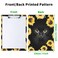 CGFGHHUY Clipboards Cute Sunflower Cat Pattern Design Clip Board 9 x 125 inch with Low Profile Metal ClipClipboard for Students Classroom OfficeWomen Menwith to do List Notepad