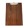 Crapyt Wooden Clipboard with Metal Clip Drawing Board A4 Size Hardboard for Memo Clipboard File Storage Wood Grain Thicken Teacher Teens