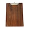 Crapyt Wooden Clipboard with Metal Clip Drawing Board A4 Size Hardboard for Memo Clipboard File Storage Wood Grain Thicken Teacher Teens