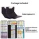 Edaphy Nursing Clipboard 2 PacksNursing School EssentialsMedical Edition Cheat Sheets Nurse Accessories for Work 3 Layers Nursing Clipboard Foldable Plastic Black