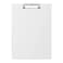 Hongri Aluminum Contractor Clipboard Silver Metal Construction with Low Profile Metal Clip 125 x 9 in Letter Size Office Supply School Supply
