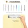Hongri Plastic Clipboard with Pen Holder Yellow 85x11 Letter Size Clip Board for Classroom Office Students Nurses and Women Low Profile Clip Size 125 x 9 in