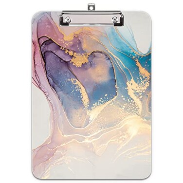 Hongri Plastic Cute Clipboard 85 x 11 Decorative Clip Board