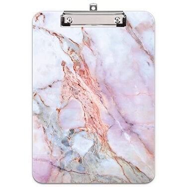 Hongri Plastic Cute Clipboard 85 x 11 Decorative Clip Board