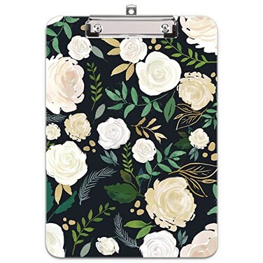 Hongri Plastic Cute Clipboard 85 x 11 Decorative Clip Board