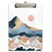 Hongri Plastic Cute Clipboard 85 x 11 Decorative Clip Board