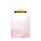 Hongri Small Plastic Clipboard Design A5 Memo Clip Board Dream Pink