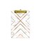 Hongri Small Plastic Clipboard Design A5 Memo Clip Board Light Marble