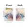 Hongri Small Plastic Clipboard Design A5 Memo Clip Board Pink Gold Marble