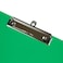 JAM Paper JAM PAPER Plastic Clipboards with Low Profile Metal Clip Letter Size 9 x 125 Green Clip Board Sold Individually