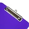 JAM Paper JAM PAPER Plastic Clipboards with Low Profile Metal Clip Letter Size 9 x 125 Violet Purple Clip Board Sold Individually