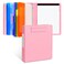 JoyCat 3 Ring Binder Clipboard with Storage124x102Magnetic Clipboard Folder with 5 Expandable FoldersRefillable Lined Notepad 11 x 85Ideal for School Office NursingPink