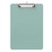 Macroclo Plastic Clipboards Deep Green 85x11 Clip Board