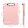 Meiikun Clipboard with Storage Plastic Clipboards 85x11 with Pen Holder High Capacity Nursing Clipboard Folder Side Opening Storage Clip Board for Office Work Nurses Teachers Light Pink
