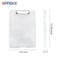 OFFIDIX Clipboard Storage Box Transparent Plastic Paper Clipboard Paper Holder Storage Clip Board Ideal for School Home and Office Use