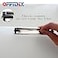 OFFIDIX Clipboard Storage Box Transparent Plastic Paper Clipboard Paper Holder Storage Clip Board Ideal for School Home and Office Use