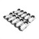 shuokecrafts Shuokecrafts 10 Pack Clipboard Clips 276 Mountable Metal Clipboards Hardware with Rubber Grip and Hanging Hole