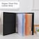 SKYDUE 3 Ring Binder with Clipboard 132 102 Faux Leather 1 Inch Binder Organizer with 5 Pocket Dividers Notepad Labels 2 Storage Pockets for Teachers Students Nurses Office Work