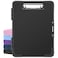 Sooez Toughest Clipboard with Storage Internal Pen Pouch Included Letter A4 Size Shockproof Heavy Duty Plastic Clip Boards 85x11 High Capacity Clipboards Box Case for Contractor Trucker Driver