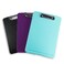 Super Z Outlet Slim Plastic Nursing RN Style Coaches Clipboard with Open Foldable Storage Classroom Teacher College Size 95 x 135 3Pack Assorted Alternate