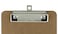 Trade Quest Memo Size 6 x 9 Clipboard Low Profile Clip Hardboard Pack of 6