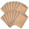 Uzant Mini Clipboards 16 Pack 6 x 9 Small Clipboards Bulk Wooden Memo Mini Clip Boards with Low Profile Clip Hanging Loop for Office Home Classroom Supplies