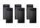 Vinseen Plastic Clipboard for Memo Menu Credit Card Receipt 4x9in 6Pack Black