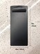 Vinseen Plastic Clipboard for Memo Menu Credit Card Receipt 4x9in 6Pack Black