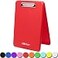 THINK2MASTER Think2Master Red Plastic Storage Clipboard 25 Heavier 25 Sturdier Heavy Duty and Wont Flex or Bend Like Other Brands Compare The Weight Storage Compartment Holds 150 Letter Sized Paper
