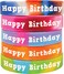 Teacher Created Resources TieDye Happy Birthday Wristbands TCR