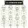 Qyeahkj 116pcs Eucalyptus Classroom Jobs Bulletin Board Set Classroom Teachers Helper Charts Eucalyptus Cutouts Name Plates Kits Decorations for Bulletin Boards Wall Classrooms Preschool