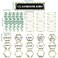 Qyeahkj 116pcs Eucalyptus Classroom Jobs Bulletin Board Set Classroom Teachers Helper Charts Eucalyptus Cutouts Name Plates Kits Decorations for Bulletin Boards Wall Classrooms Preschool