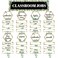 Qyeahkj 116pcs Eucalyptus Classroom Jobs Bulletin Board Set Classroom Teachers Helper Charts Eucalyptus Cutouts Name Plates Kits Decorations for Bulletin Boards Wall Classrooms Preschool
