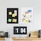 fayoufa 2P Cork Board Bulletin Board Pin Board Wood Framed Display with Felt Cork Boards for Wall Jewelry Notes Memos Photos Home Kitchen Office School 15x11 Wood FramedBlack FeltBlack