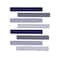 Afumazi 8Pcs Felt Board Tile Bulletin Board Bar Strip for Wall SelfAdhesive Memo Pin Board with 24Pushpins Corkboard Strip for Office Home ClassroomNavy Blue