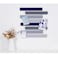 Afumazi 8Pcs Felt Board Tile Bulletin Board Bar Strip for Wall SelfAdhesive Memo Pin Board with 24Pushpins Corkboard Strip for Office Home ClassroomNavy Blue