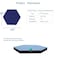Afumazi 8Pcs Hexagon Felt Cork Board Tiles Self Adhesive Bulletin Board Pin Board for Wall Decor Memos Photos Display Set B