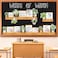 Hedeey Bookshelf Bulletin Board Set Classroom Bulletin Board Sets Back to School Plant Motvational Classroom Decor Reading Bulletin Board Set for School Office Home Library Classroom Wall Supplies