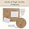 ReLIVE Burlap Covered with CrissCross Twine Bulletin Picture Memo Board 1975 x 1575