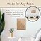 ReLIVE Burlap Covered with CrissCross Twine Bulletin Picture Memo Board 1975 x 1575