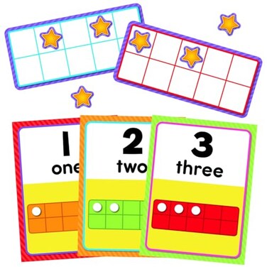 Carson Dellosa Numbers 020 Bulletin Board Set 110378