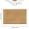 FEBSNOW Cork Board Bulletin Board 12 x 78 Inches with Rectangle White Frame Hanging Pin for Walls Office Message Board or Vision Board Decoration